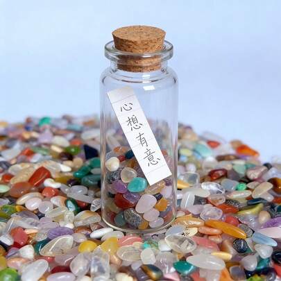 1 bolsa 200g de material de gema natural colorida premium, fragmentos de guijarros de amatista, espécimen mineral, decoración de acuario, energía, campo magnético, amatista, amuleto de la suerte