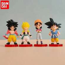 bandai SSJ Warrior Mini Anime Character Toy Majin Manga PVC Figure Model Blind Box Gift - Birthday Anniversary Graduation Back To School Wedding Season Gift, Collection Display, Anime Theme Party Prop, Collectible Toy Gift - Multicolor - View 5