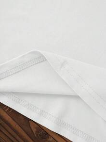 Disney Women's Casual Everyday 100% Cotton Short-Sleeve T-Shirt, Blue Heart Design, Featuring Mickey Mouse Hugging His Pet Cat Figaro, Paired With 'HERE FOR YOU' Letter Print, Sweet And Healing Style, With A Vintage Cartoon Feel, Youthful And Atmospheric, Suitable For Couples' Dates, Disney-Themed Outings, Daily Casual Wear, Home Relaxation, And Other Occasions, Summer Clothing, Patterned Print T-Shirt, Also Suitable As Matching Outfits For Best Friends. - White - View 4