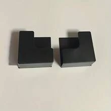 2个装壁挂式体重秤支架，免钻孔浴室/健身房电子秤收纳架，节省空间整理架，黑白两色 - 黑色一對 - 查看 2