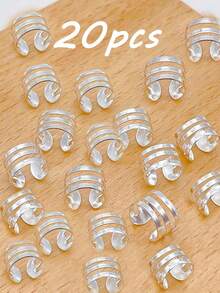 20个穆斯林女性无缝头巾夹 - 彩色 - 查看 12