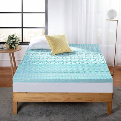 ZINUS Sobrecolchón King de Memory Foam Firme y Refrescante Que Ayuda a Conciliar el Sueño| Garantía de 5 años
