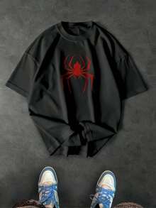 LC Sport Corelite Men's Summer Casual Dumbbell Print Sports-Shirt Oversized Gym Shirts Workout Tees Baggy ShirtCasual Daily Wear Men Shirts,Tees,Mens Clothes,-Shirt,Retro-Shirt,Male And Female Neutral Short Sleeves,Clothes Plus Size,Sweatshirt,Clothes Women,Tops,New Year's Clothing,Womens Tops,Spring,Summer Tops Women,Spring Clothes,Vacation Outfits ,Summer Outfits,Tees Women - Đen 5 - Xem 10