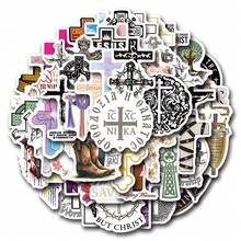 61pcs Cross Vinyl Stickers, Beautiful And Practical, Suitable For Scrapbooks, Diaries, Bumpers, Skateboards, Water Bottles, Helmets, Water Cups, Car Stickers, Etc. - Random - View 9
