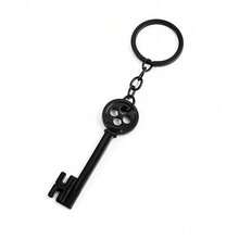1Pc Cartoon Animation Keychain, Black Key Pendant, Gift For Friends, Universal Key, Daily Versatile  Casual - màu đen - Xem 6