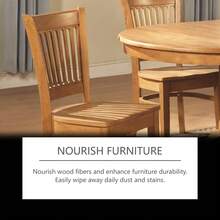 JUE FISH Beeswax Furniture Care, Formulated With Beeswax And Fatty Acids, Designed To Deeply Remove Years Of Wax Buildup And Stubborn Stains, Restores Wood Luster And Forms A Protective Film, Suitable For All Wooden Furniture Including Hardwood Floors - Solid State - View 3