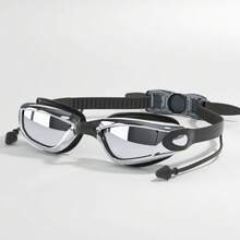 High Definition Adult Swimming Goggles, Waterproof Anti-Fog Electroplated Swimming Goggles, Silicone Competitive Swimming Goggles For Men & Women - A - View 11