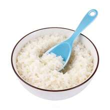 1个不粘硅胶饭勺，适用于电饭煲，厨房用具 - 查看 4