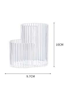 二合一竹盖棉签盒，卸妆棉和粉扑双隔层收纳盒，带盖，防尘 - 彩色 - 查看 14