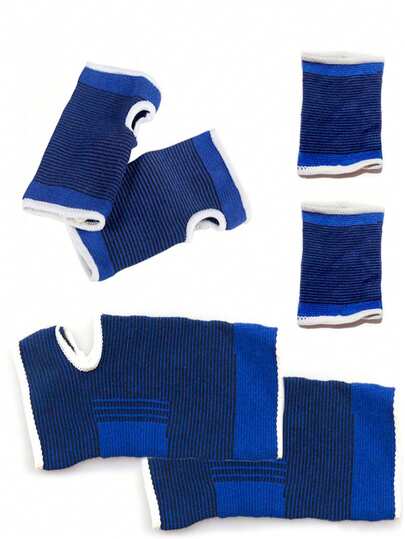 1 Pc 2pcs Nylon Ankle Brace Ankle Support Sleeve Compression Ankle Pad Wrap For Basketball, Weightlifting, Gym, Workout, Sport For Men & Women Gym Accessories Knee Support