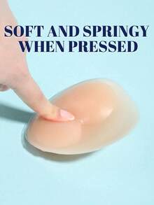 1/2 Pairs Reusable Double-Sided Adhesive Push Up Bra Pads - Sticky Bra Pads With Padding For Dresses, Bikinis - Multicolor - View 7