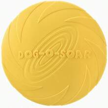1pc Colorful Durable Dog Toy Flying Disc, Outdoor Game Training Interactive Supplies For Puppy - Multicolor - View 14