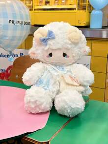 25厘米可爱卡通毛绒娃娃连衣裙 - 柔软羊毛毛绒娃娃，舒适睡眠枕，是送给女孩、儿童和青少年的理想可爱礼物。适合卧室装饰、生日礼物、情人节、圣诞节和节日惊喜。 - 彩色 - 查看 4