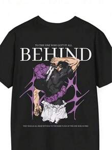 Easter T-Shirts For Girls And Boys 2026, Men's And Women's Clothing, Current Teen Fashion Including Hip-Hop Styles. This Unisex, Anime-Inspired Toji-Style T-Shirt In Black Is Designed To Suit Both Men And Women. It's A Comfortable And Breathable Option, Ideal For Exercise, Parties, Or Gatherings. It's Also Suitable As Men's Clothing, A Men's Graphic T-Shirt, Men's Sportswear, Men's Tops, Going-Out Tops, Men's Fall Clothing, Graphic T-Shirts, Cute Tops, Women's Tops, Women's Fall Clothing, A Perfect Holiday Gift For Men And Women, Sizes 2-10 Years, S-XXXL, Teen Clothing, Men's Clothing, Women's Tops, A Perfect Gift For Easter And Mother's Day, For Men And Women, Can Be Matched With Parent-Child Outfits. - 黑色 - 查看 1