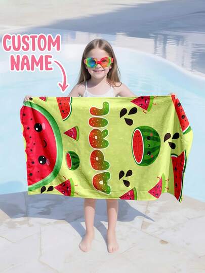 Khăn tắm biển trẻ em cá nhân hóa, món quà sinh nhật mùa hè hoàn hảo, phù hợp cho nhiều dịp hè. Khăn tắm biển và phụ kiện có thể tùy chỉnh, thích hợp cho bãi biển, hồ bơi, du lịch, cắm trại, yoga và các hoạt động khác.