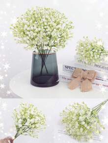 30/60pcs Artificial Starry Sky Flowers With Stems - Handmade Textured Artificial Flower Bouquet, Suitable For Home, Outdoor, Garden Decor, Wedding, Party, Birthday Decoration, Floral Arrangement, Wedding Flowers - Multicolor - View 4