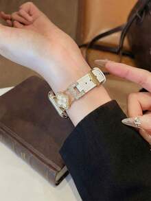 优雅奢华高品质真皮表带，兼容 Ultra/SE 2/SE 1/Series 11/10/9/8/7/6/5/4/3/2/1，尺寸：38/40/41/42/44/45/46/49 毫米 - 38/40/41mm(s10)42mm - 查看 6