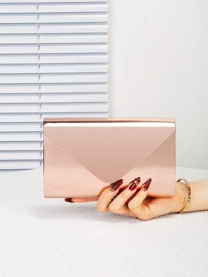 Bolso de embrague femenino glamoroso, cautivador y lujoso, bolso de noche con cadena de espejo deslumbrante, adecuado para chicas de fiesta, baile de graduación, novias, estudiantes universitarias, perfecto para fiestas, graduaciones, banquetes, reuniones, bodas, mejor opción de regalo