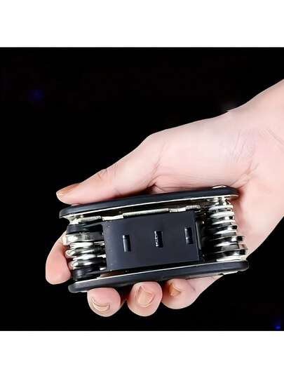 طقم مفتاح ربط 16 في 1 متوفر لجميع الفصول - مجموعة متنوعة من المفاتيح الربط ذات المقابض المانعة للانزلاق والتصميم الدوار، متين وسهل الاستخدام لمهام إصلاح المنزل والسيارة.