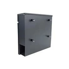 Post Box Letter Mailbox Wall Mounted Wood Design Light Schartec - C - View 3