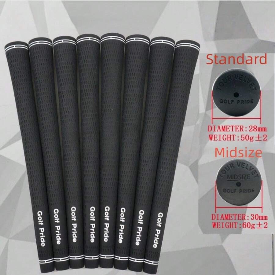 10pcs Golf Club Grips, New Material Wrap Design, Comfortable Anti-Slip - Multicolor - View 1