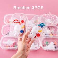 1set/Random Fluid Bear Keychain, DIY Graffiti Painting Material Kit, Pigment + Spoon + Bear + Brush Packed In Bag/Box, Creative Handmade Bear Toy, Painting Set Back To School,Mother's Day,Mom's Gift,Back To School,School Supplies - Randomly Painted Bear - View 8