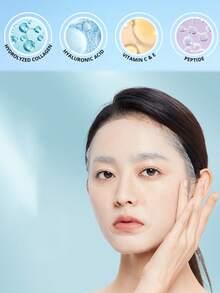 1/5片装保湿紧致面膜，男女通用护肤，独立包装 - 面膜 - 查看 2