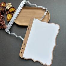 1pc Vintage Style Lace Leaf Cutting Mold, No Jam Design Easy To Remove, Essential For Handmade Cards, Envelopes And Notebooks - 233046 - View 6