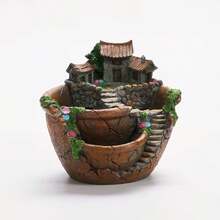 Decorative Planter For Indoor/Outdoor Miniature Landscape, DIY Gardening Pot Decor - A - View 3
