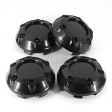 4pcs/Lot 68mm 62mm Inner Car Wheel Center Cap Hub Cover Rim Hub Disc ABS Black Hubcaps Cover Wheel Badge - A - View 6