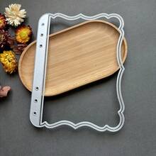 1pc Vintage Style Lace Leaf Cutting Mold, No Jam Design Easy To Remove, Essential For Handmade Cards, Envelopes And Notebooks - 233046 - View 4