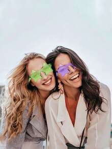 10只装糖果色混搭眼镜，饰有金属星星，是夏季海滩、假日派对和户外活动的完美之选！也是返校季、情人节、派对装饰、派对用品、生日装饰、新娘、婚礼、准新娘、单身派对、新娘时尚眼镜、生日眼镜、生日礼物、婚礼回礼、准新娘、婚礼配饰、婚礼时尚眼镜的理想礼物。 - 多色 - 查看 9