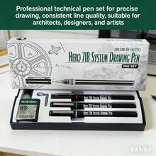 Engineering Machinery Drawing Tool Set Professional Drawing Tool Kit For Drawing Construction Drawings - A - View 4