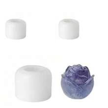 Khuôn làm đá hình hoa hồng 3 chiếc, khay làm đá bằng silicon, đá viên lớn dễ lấy ra, dùng cho cocktail, đồ uống, rượu whisky, rượu bourbon và nước ép tự làm. - Xem 2