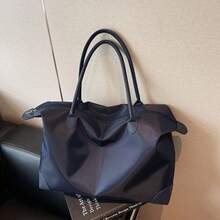 旅行手提袋，大容量防水尼龙单肩包，适合周末短途旅行 - 彩色 - 查看 10