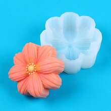 1pc Flower Series Sakura, Clover, Peach Blossom Aroma Stone Plaster Silicone Mold, Handmade DIY Fragrance Stone Decor Mold, Multiple Patterns, Non-Stick, Easy Demold - 3645 - View 8