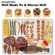 Rainspire - Estante de refrigeración de acero inoxidable estantes de refrigeración resistentes para cocinar y hornear estante de alambre  para horno estante para hornear para cocinar en - como en la foto - Ver 6