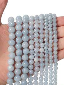 1pc Pink Cat Eye Stone Beads, DIY Jewelry Making Supplies For Necklace, Bracelet - Pink PK - View 5