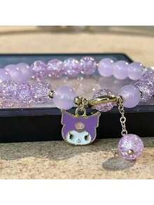 SANRIO 1 Bộ Vòng Tay Pha Lê Thủy Tinh Độc Đáo, Vòng Tay Hoạt Hình Dễ Thương, Phụ Kiện Sinh Nhật và Ngày Lễ - Nhiều màu - Xem 1