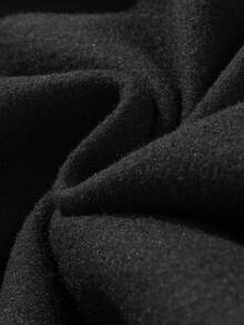 Conjunto de 2 piezas de sudadera y pantalón de chándal de ajuste regular, de unicolor y de peso ligero para hombre, para primavera/otoño - Negro - Ver 9