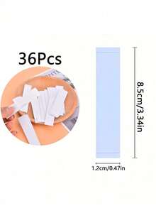 36 miếng/gói Băng dính hai mặt trong suốt, Miếng dán chống trượt sáng tạo cho quần áo và váy. - Một kích cỡ phù hợp cho tất cả - Xem 8