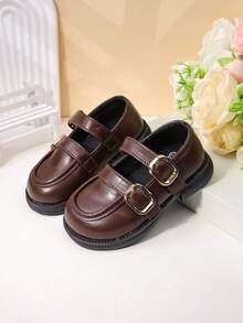 1 par de zapatos para primeros pasos de bebé con diseño suave y antideslizante, de color marrón, con un diseño lindo y de moda, adecuados para primavera, verano, otoño e invierno (talla 16-19, por favor pida una talla menos) - Marrón - Ver 5