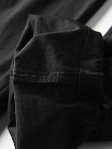 Pantalones tácticos de otoño masculino pantalones tácticos de otoño masculino entrenamiento al aire libre de primavera y otoño campo bolsas de ropa de trabajo de cercanías pantalones tácticos de montañismo pantalones tácticos de otoño masculino bolsillos múltiples - Negro - Ver 9