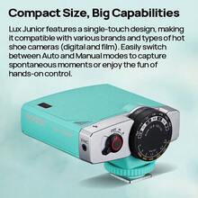 Godox The Lux Junior Flash Unit Is Palm-Sized, Features A Leather Finish, A Single-Contact Design, Two Modes, And Multiple Colors, And Is Compatible With Sony, , Canon, , Panasonic, And Other Cameras. - View 6