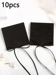 1/10/50个装超细纤维首饰袋,首饰包装袋,首饰礼品袋,婚礼生日派对糖果袋,耳环手链项链收纳袋,派对节日礼品包装袋 - 超纖滿蓋 - 查看 103