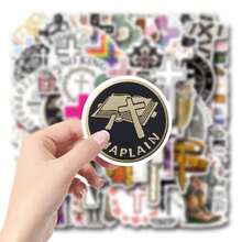 61pcs Cross Vinyl Stickers, Beautiful And Practical, Suitable For Scrapbooks, Diaries, Bumpers, Skateboards, Water Bottles, Helmets, Water Cups, Car Stickers, Etc. - Random - View 5