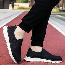 Giày lười nam mới, đế bằng, chống trượt, thoáng khí, dễ mang, đa năng. - màu đen - Xem 3