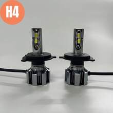 1对120W 20000LM LED大灯套件，H1 H4 H7 9005 HB3 9006 HB4远近光灯泡，涡轮雾灯 - 一對 - 查看 18