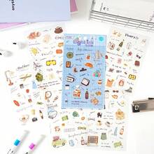 24pcs/Set Romantic Love Letter Theme Stickers, Precut Transparent PET Material Artistic Romantic Stickers, Suitable For Journals, Diaries, Scrapbooks, DIY Crafts, Love Quotes, Artistic Life Stickers (6pcs/Pack, 4 Packs/Set) - Scrapbook Stickers - View 9