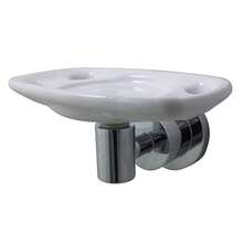 Kingston Brass BA8216C Concord - Soporte para Cepillo para Polvo de Dientes y Vasos Chapado en Cromo Pulido - Cromo pulido - Ver 6